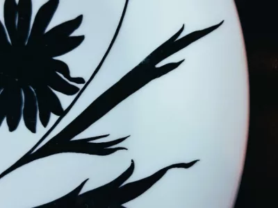 TELLER dekoriert von Jeannine METREAU für PRIMAVERA