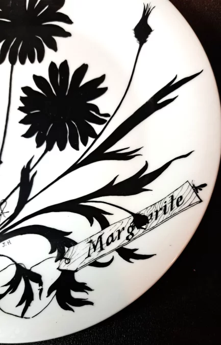 TELLER dekoriert von Jeannine METREAU für PRIMAVERA