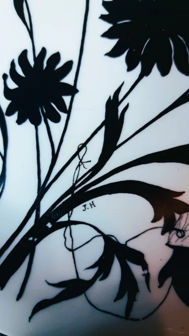 TELLER dekoriert von Jeannine METREAU für PRIMAVERA