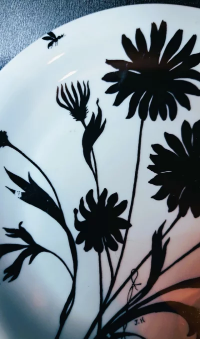 TELLER dekoriert von Jeannine METREAU für PRIMAVERA