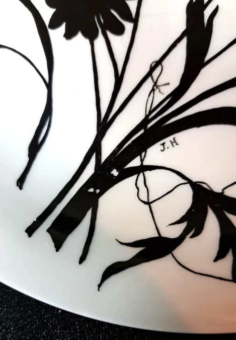 TELLER dekoriert von Jeannine METREAU für PRIMAVERA