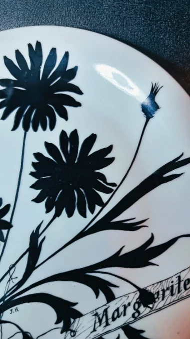 TELLER dekoriert von Jeannine METREAU für PRIMAVERA