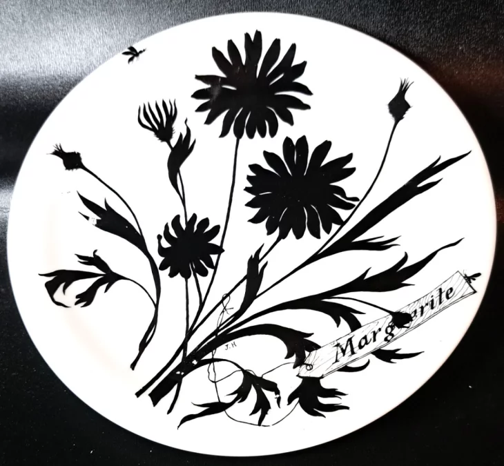 TELLER dekoriert von Jeannine METREAU für PRIMAVERA