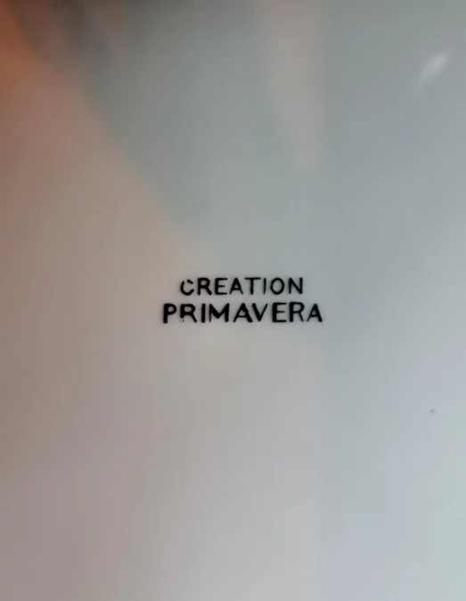 TELLER dekoriert von Jeannine METREAU für PRIMAVERA