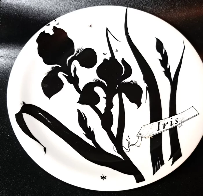 TELLER dekoriert von Jeannine METREAU für PRIMAVERA