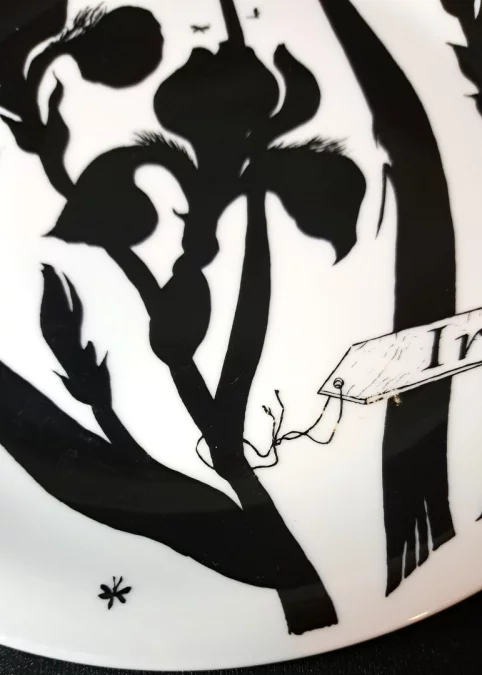 TELLER dekoriert von Jeannine METREAU für PRIMAVERA