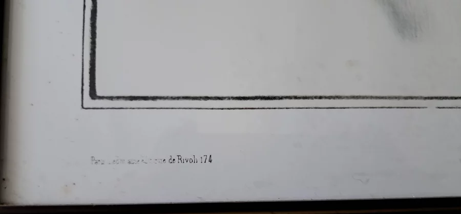 DRUCK nach Edouard Traviés