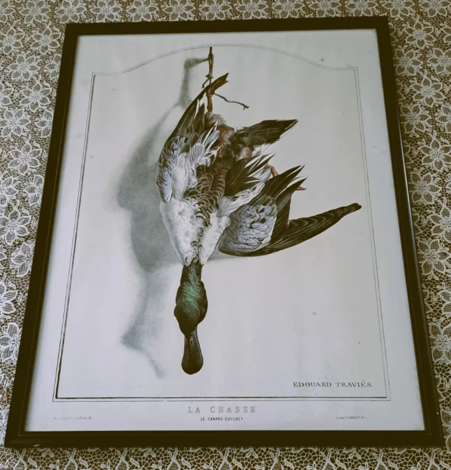 DRUCK nach Edouard Traviés