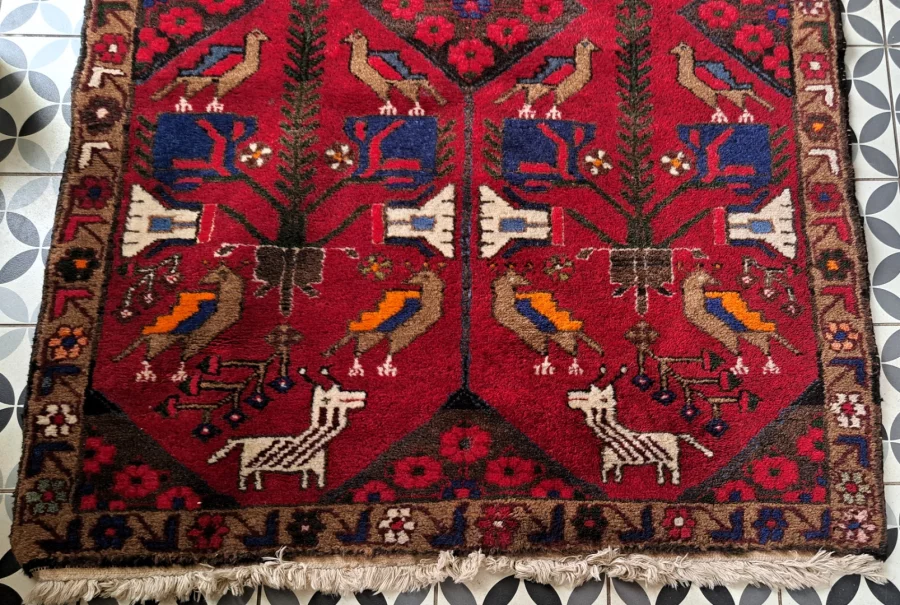 HANDGEMACHTER TEPPICH