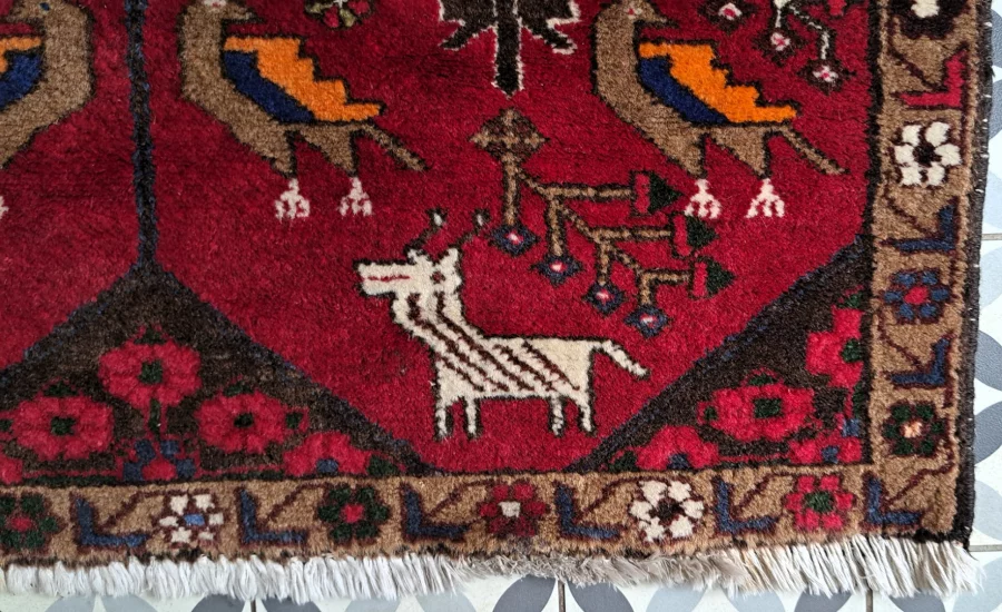 HANDGEMACHTER TEPPICH