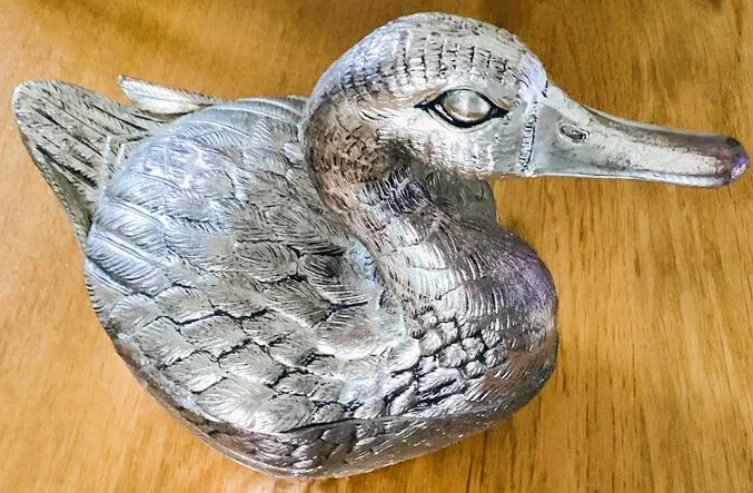 EISKÜHLER AUS SILBERPLATTE