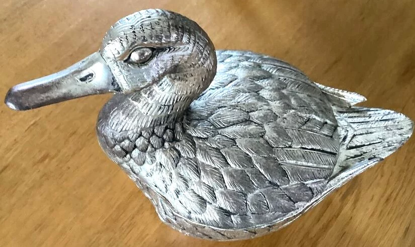 EISKÜHLER AUS SILBERPLATTE