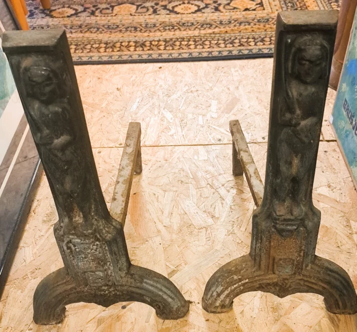 COPPIA DI CANI DA FUOCO