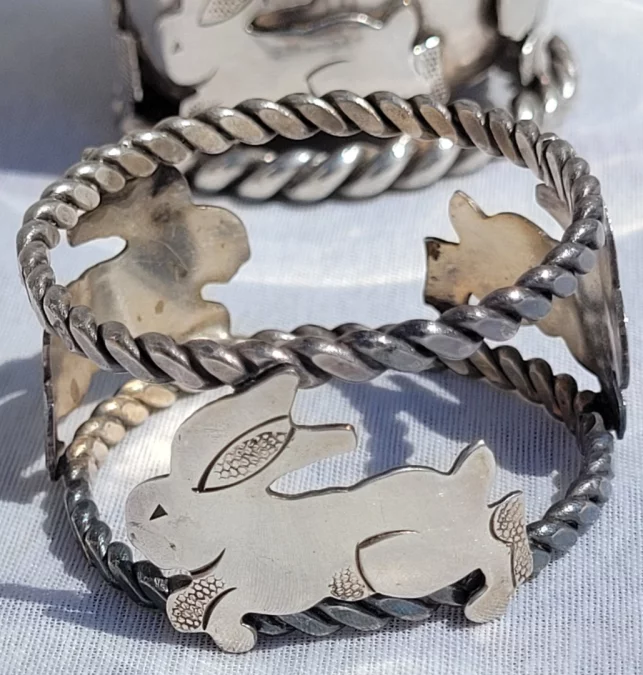 CALICE E PORTATOVAGLIOLI IN ARGENTO