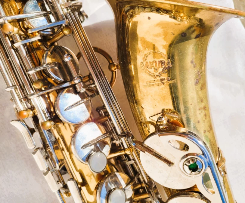 SAKURA SAXOPHON UND ETUI