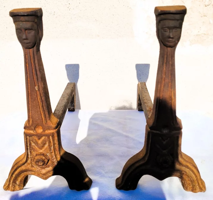 COPPIA DI CANI DA FUOCO