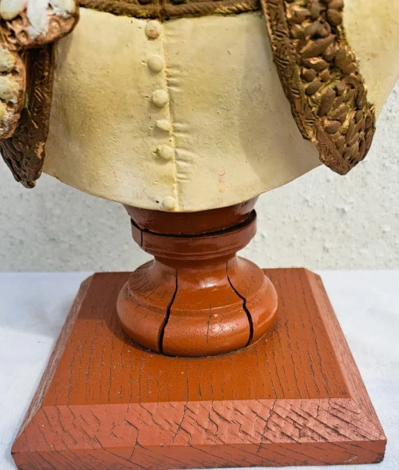 Steingutbüste von Adolphe MAUBACH