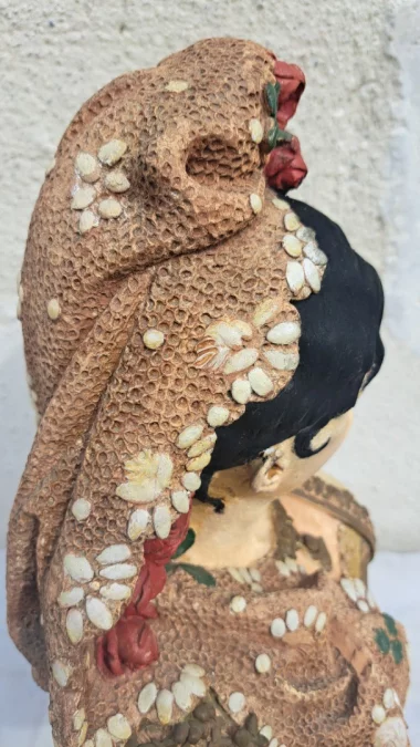 Steingutbüste von Adolphe MAUBACH