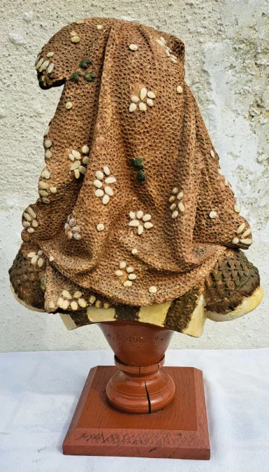 Steingutbüste von Adolphe MAUBACH