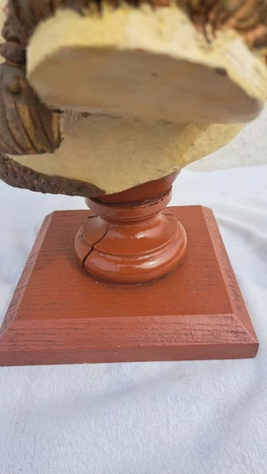 Steingutbüste von Adolphe MAUBACH