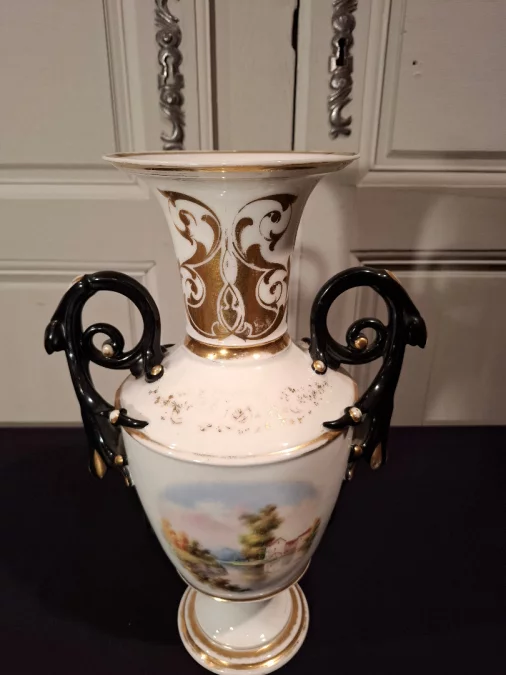 ナポレオン3世時代の花瓶2個