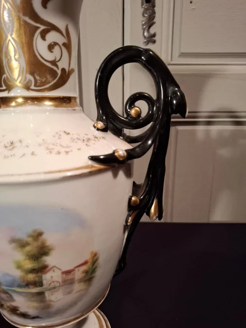 ナポレオン3世時代の花瓶2個