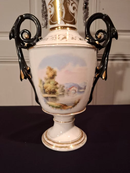 ナポレオン3世時代の花瓶2個