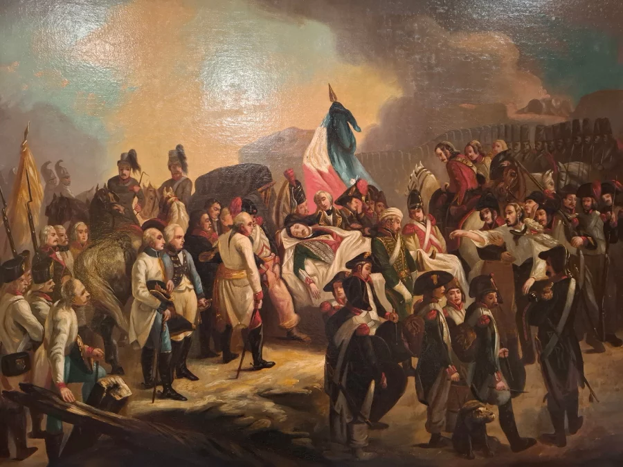 マルソー将軍の死を描いた絵画