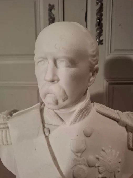 SEVRES BISCUITWARE BUST