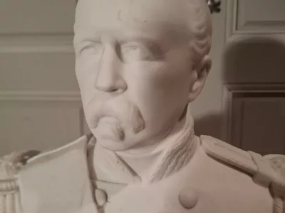 SEVRES BISCUITWARE BUST