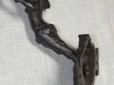 ART NOUVEAU PERIOD COAT PEG