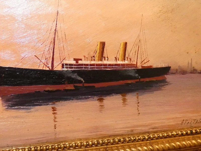 КАРТИНЫ КОНЦА XIX ВЕКА подписаны A. PORTAL