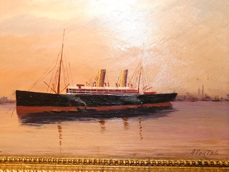 КАРТИНЫ КОНЦА XIX ВЕКА подписаны A. PORTAL