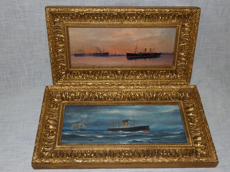 КАРТИНЫ КОНЦА XIX ВЕКА подписаны A. PORTAL