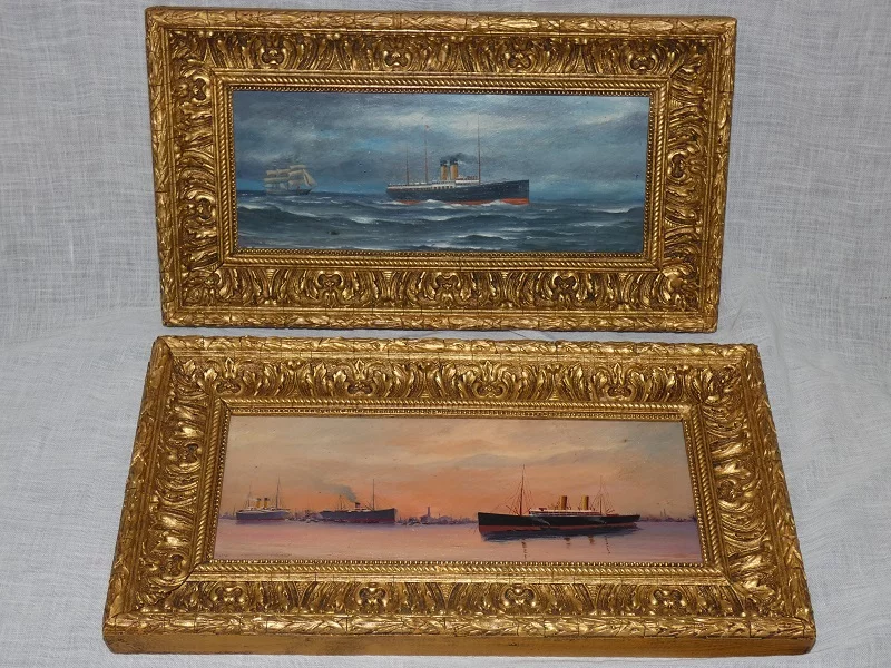 КАРТИНЫ КОНЦА XIX ВЕКА подписаны A. PORTAL