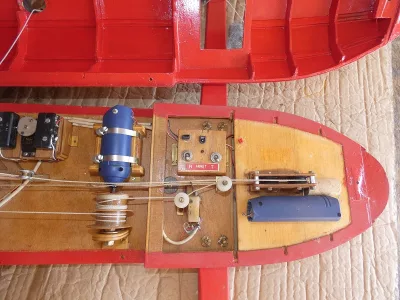 Char à voile Années 50 - modèle réduit Radio Télé-Commandé