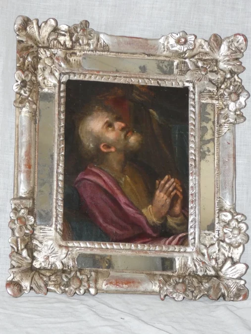 ITALIENISCHES SCHULÖL AUF LEINWANDPORTRÄT