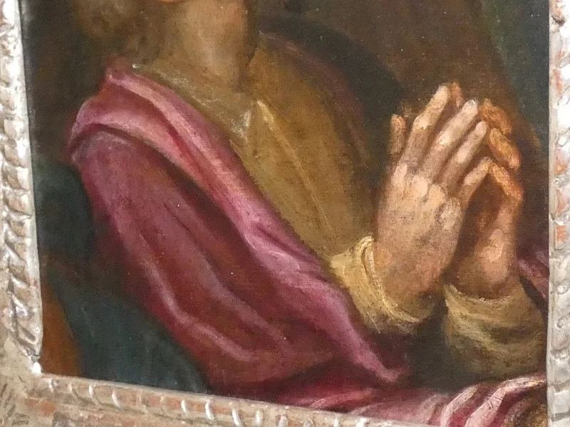 ITALIENISCHES SCHULÖL AUF LEINWANDPORTRÄT