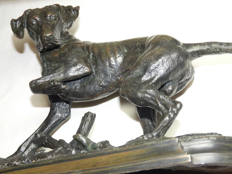 PERRO DE BRONCE de Jules MOIGNIEZ