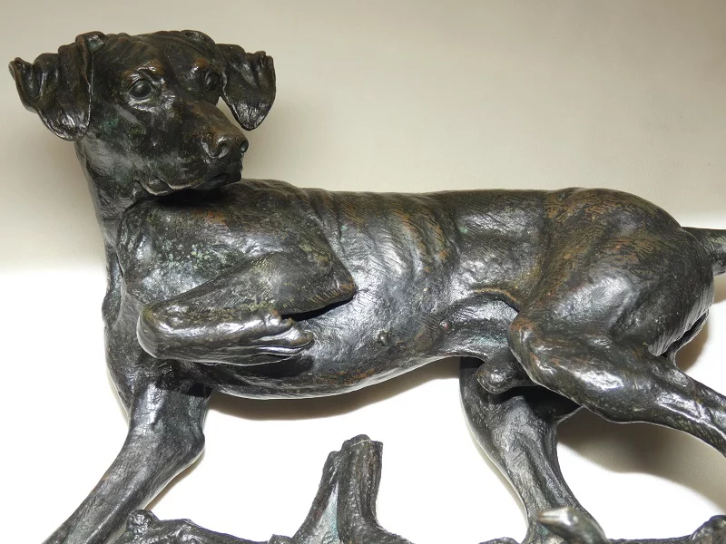 PERRO DE BRONCE de Jules MOIGNIEZ