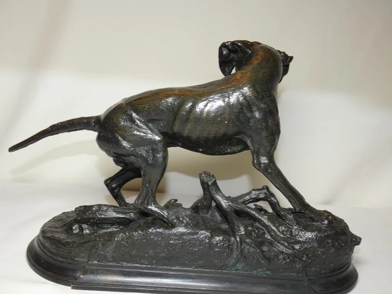 PERRO DE BRONCE de Jules MOIGNIEZ