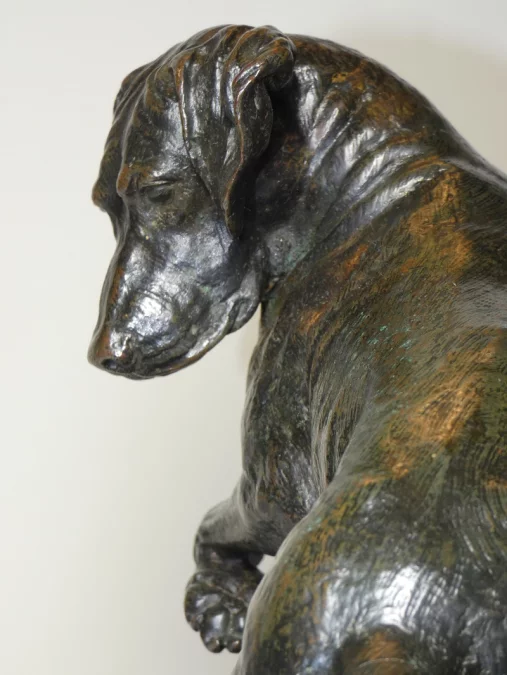 PERRO DE BRONCE de Jules MOIGNIEZ