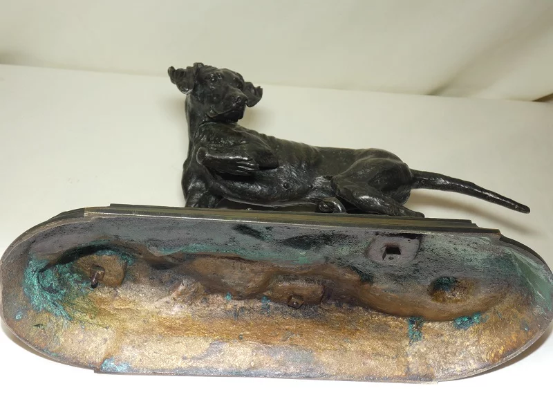 PERRO DE BRONCE de Jules MOIGNIEZ