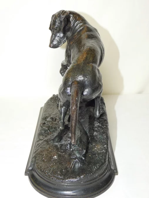 PERRO DE BRONCE de Jules MOIGNIEZ