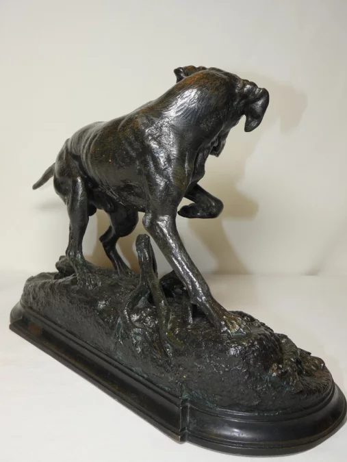 PERRO DE BRONCE de Jules MOIGNIEZ