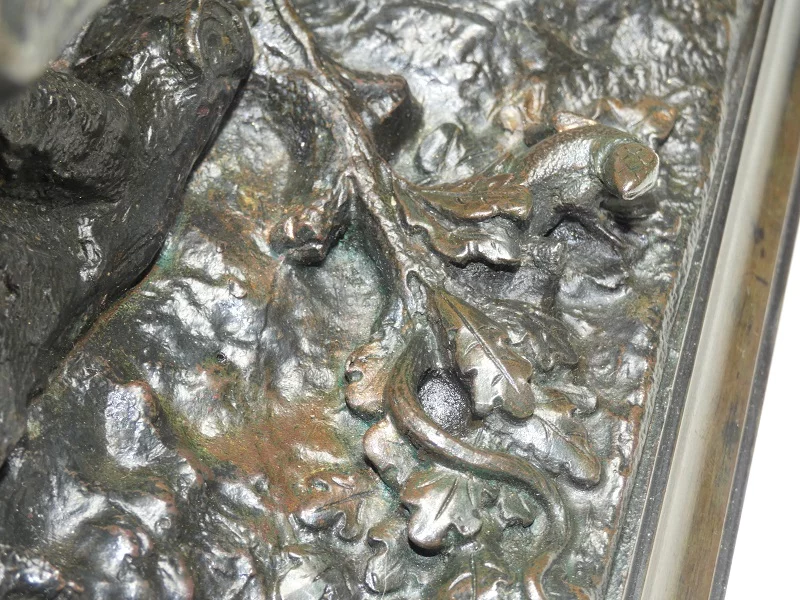 PERRO DE BRONCE de Jules MOIGNIEZ