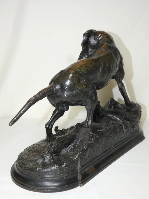 PERRO DE BRONCE de Jules MOIGNIEZ
