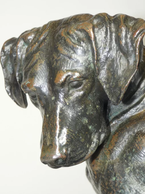 PERRO DE BRONCE de Jules MOIGNIEZ