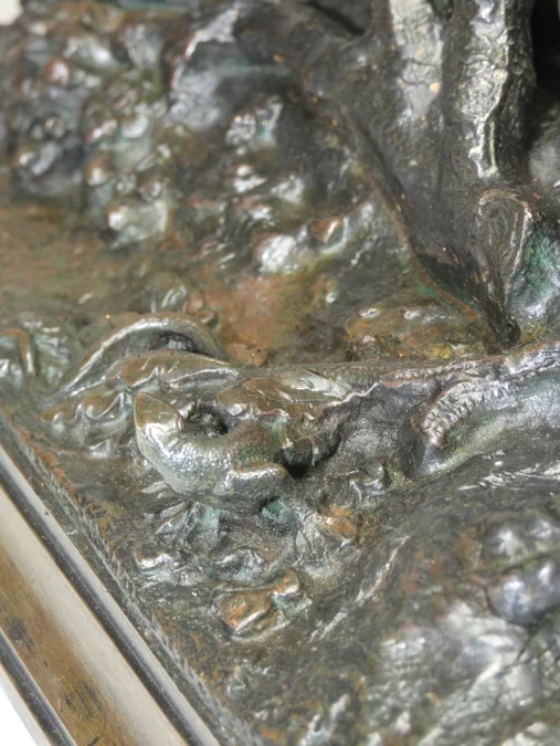 PERRO DE BRONCE de Jules MOIGNIEZ