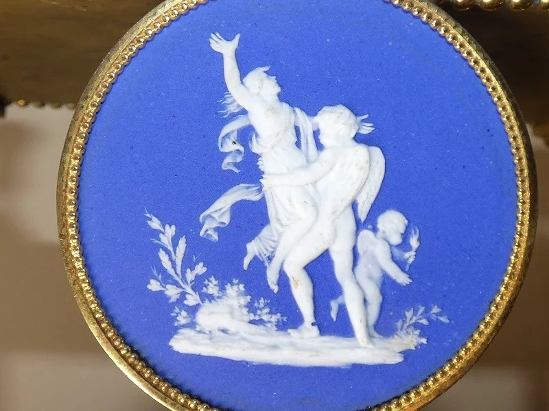 Pendule portique semi-squelette par jean louis Bouchet - fin 18ème début 19ème